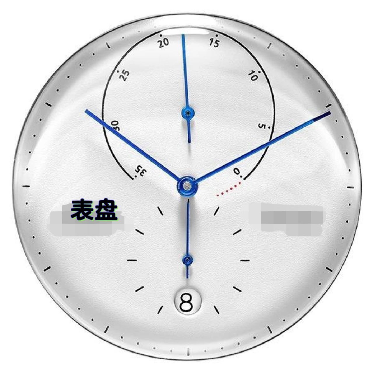 手表的组成部分详细分解(上篇) 1表盘60 手表表盘主要用于显示时间