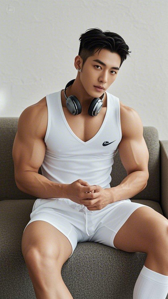 肌肉猛男帅哥壁纸集锦 韩国帅哥壁纸撩起衣服就是腹肌 男友力爆棚