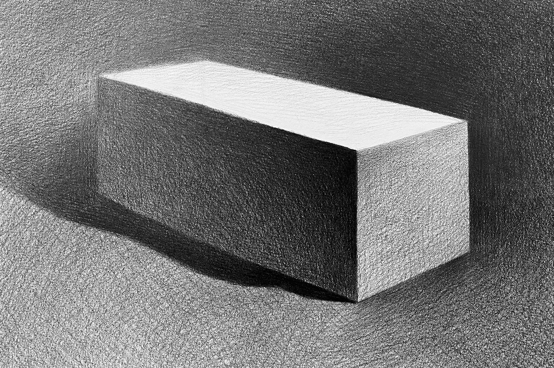 素描长方体步骤