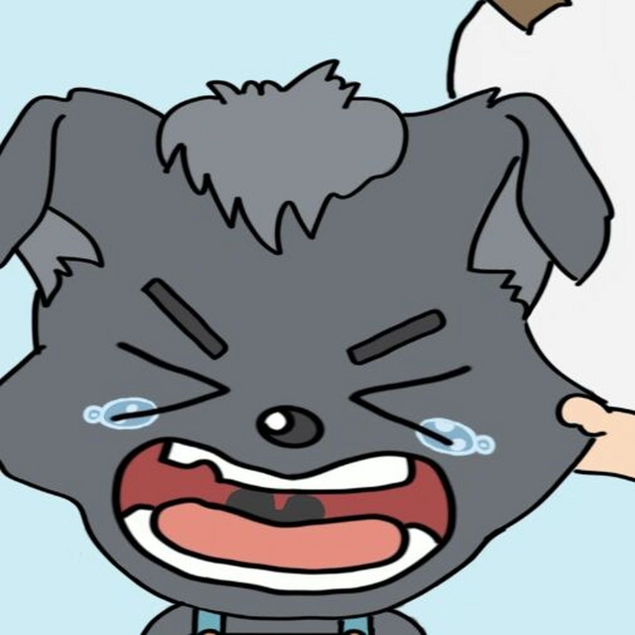 懒羊羊和小灰灰 答应给我蜜蜜的情头 已经画了,给我用!