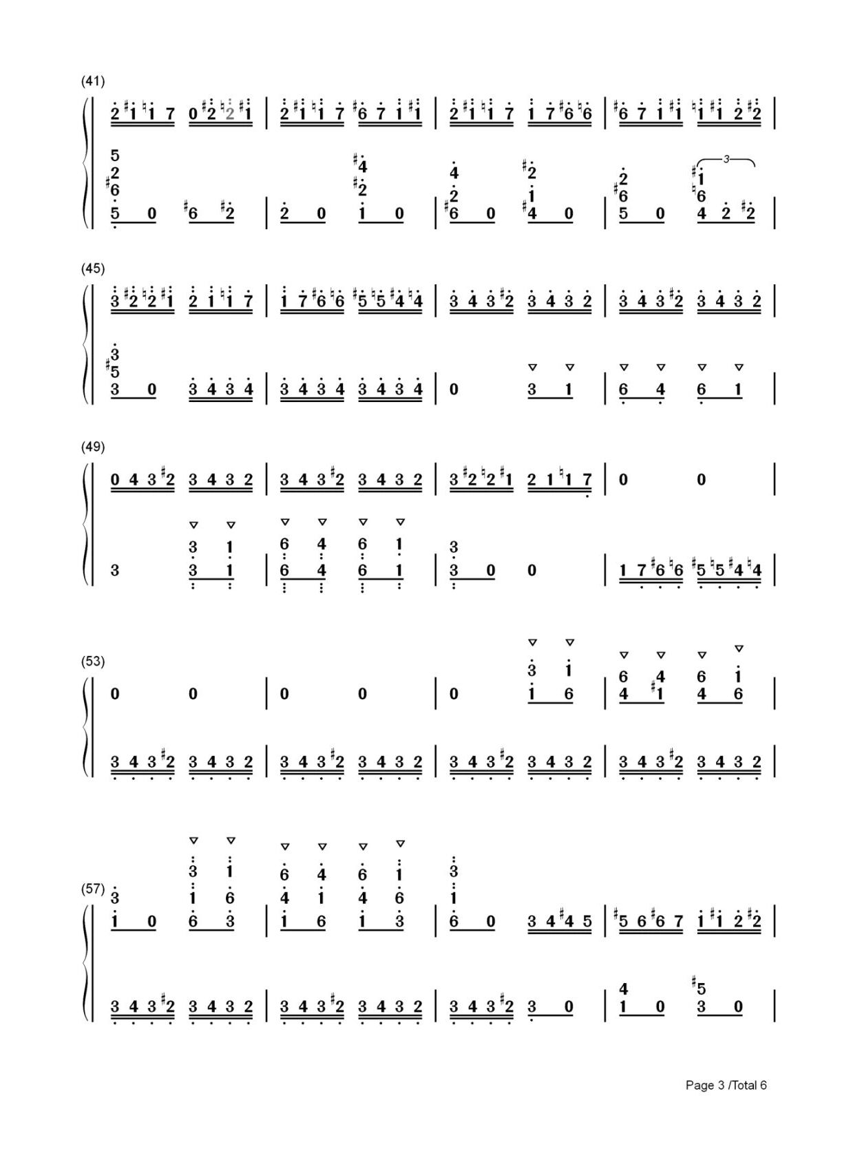 《野蜂飞舞》简谱