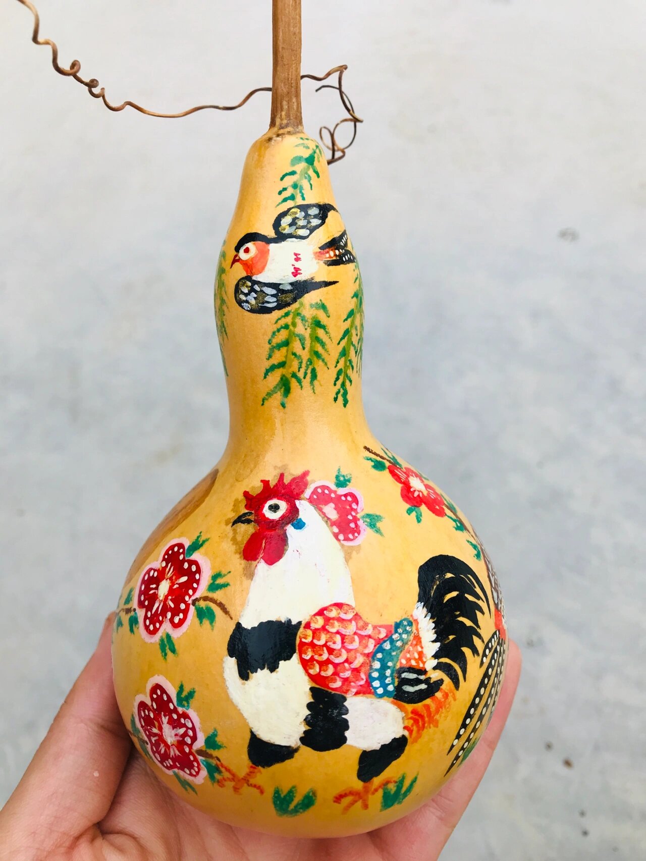 民间手工艺品～手绘葫芦