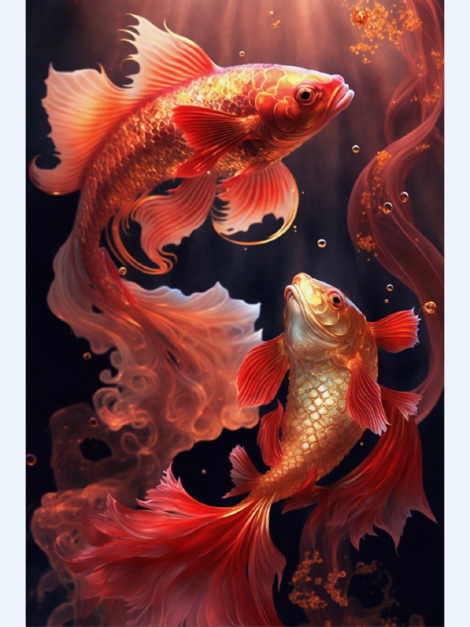 招财金鱼!财运滚滚来!