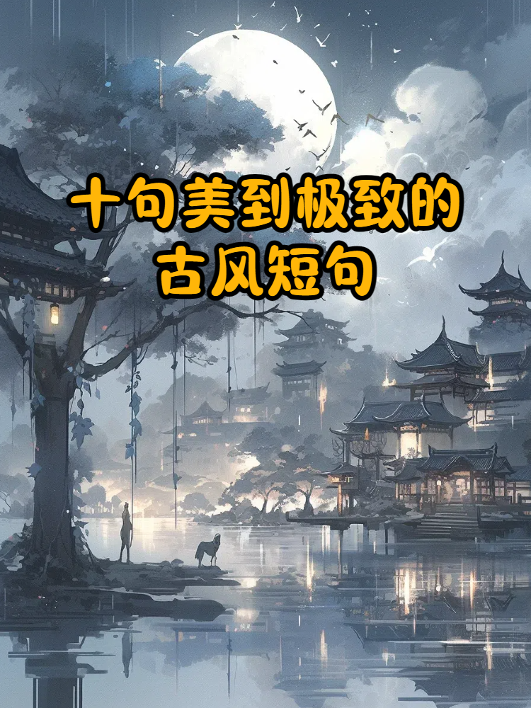 十句美到极致的古风短句