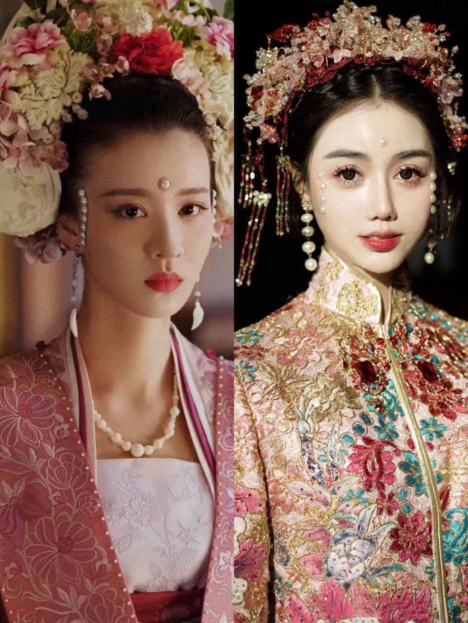 《清平乐》张贵妃宋代后妃珍珠花钿 94 《清平乐》张美人的这套妆造