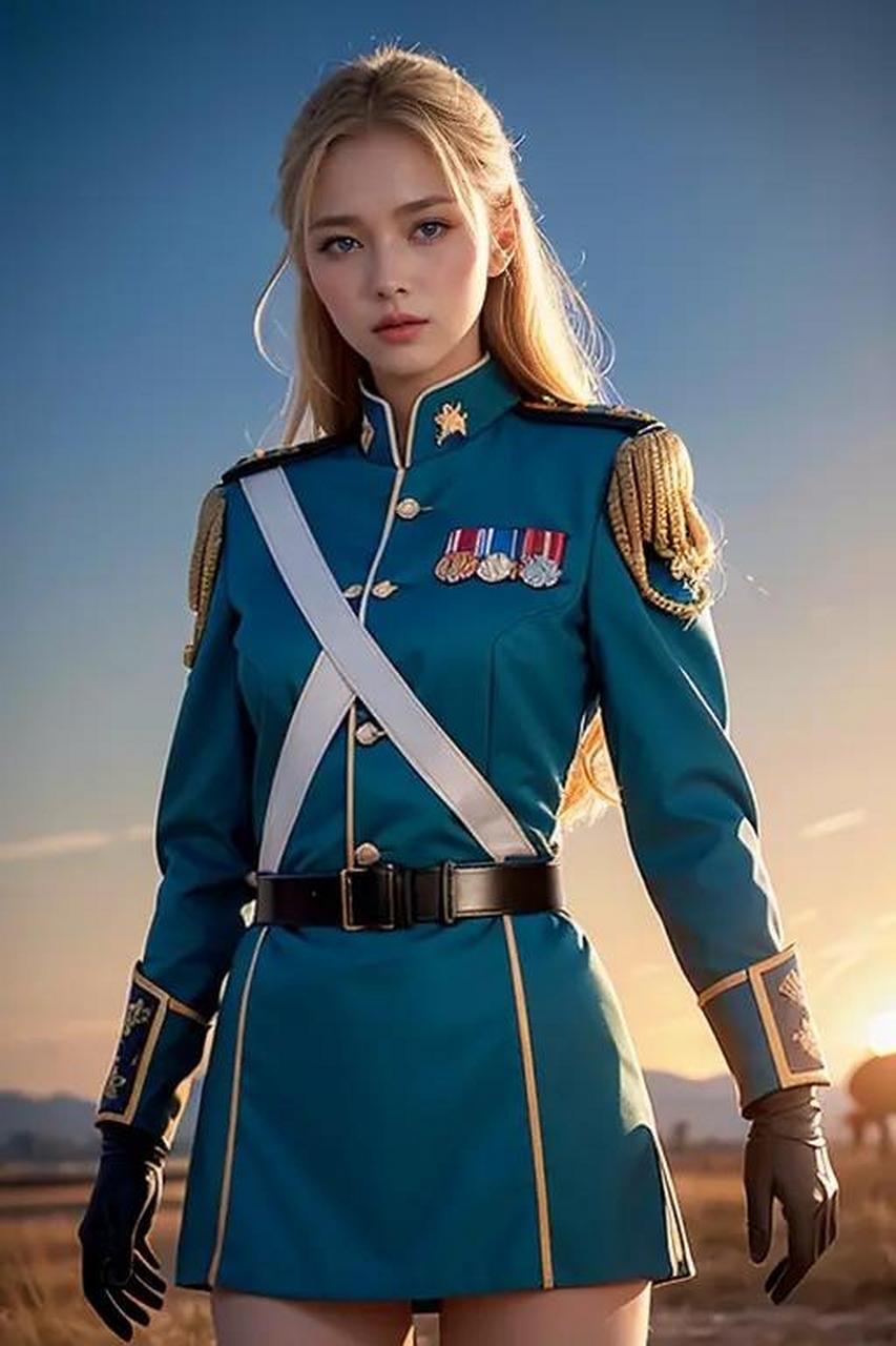 俄罗斯战场女兵图片