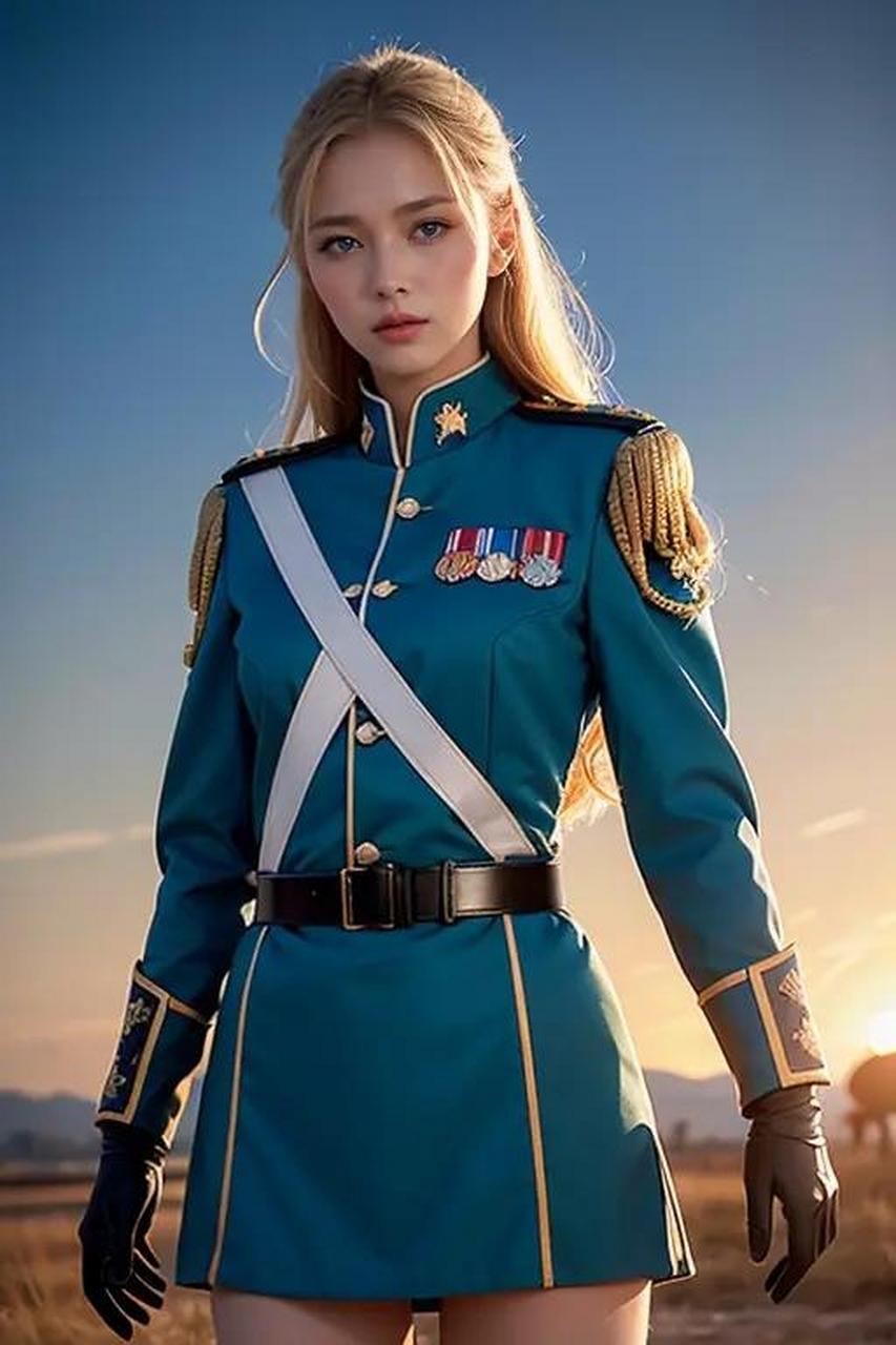 "这帮金发蓝眼的俄罗斯女兵,不仅能穿越战场,还能穿越时尚界!