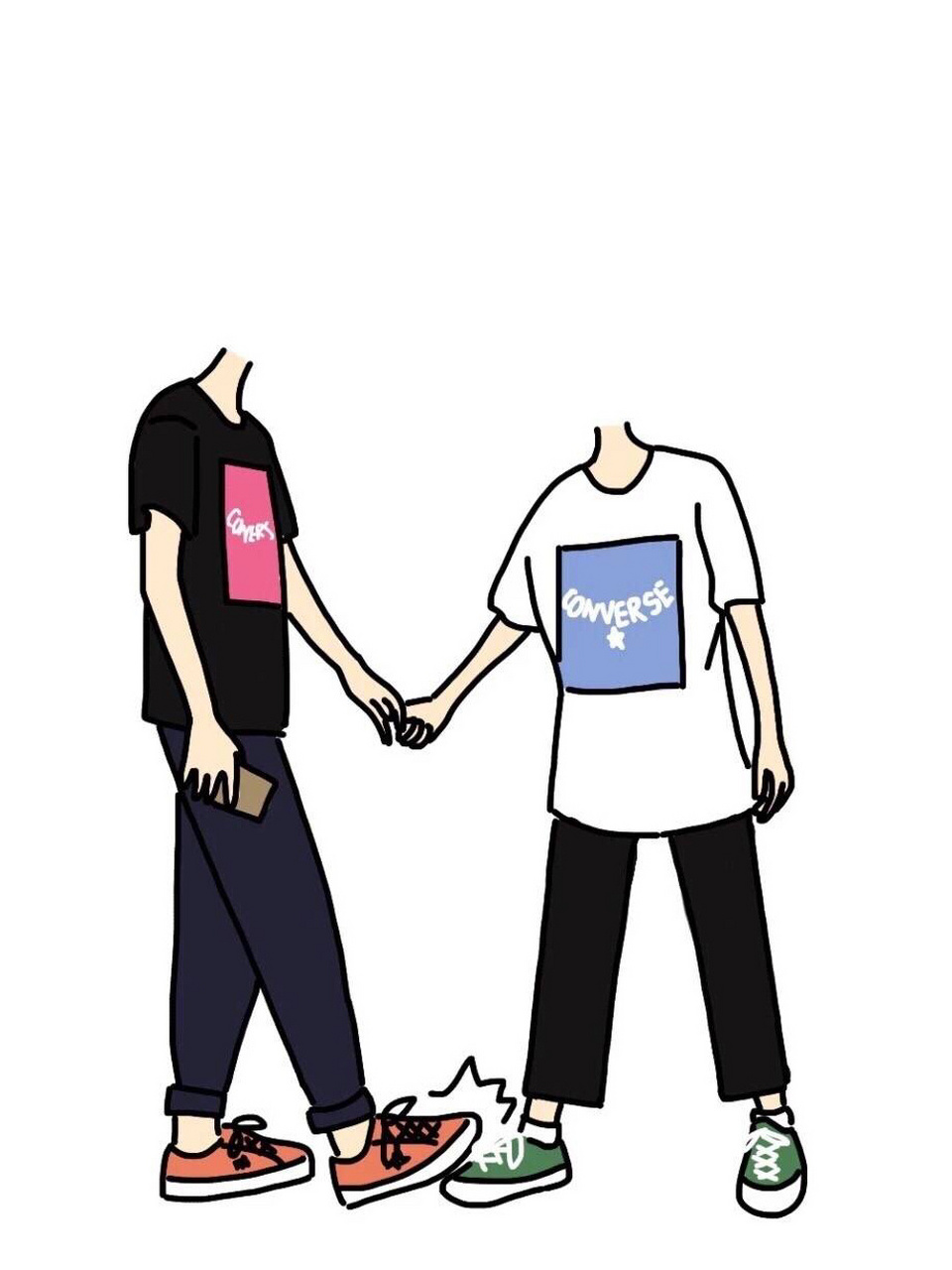 「情侣抠图素材」赶紧diy大火的情侣壁纸吧🔥 技能可今日营业🧸