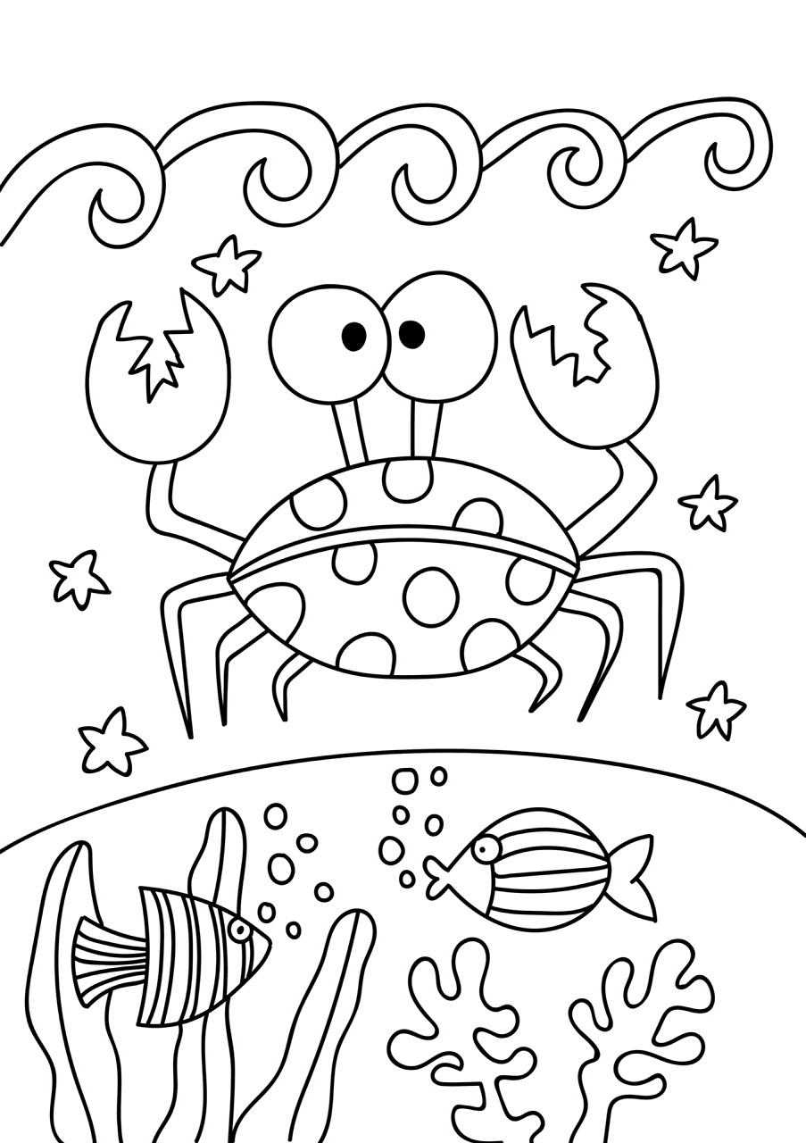 马克笔儿童画(内附线稿)