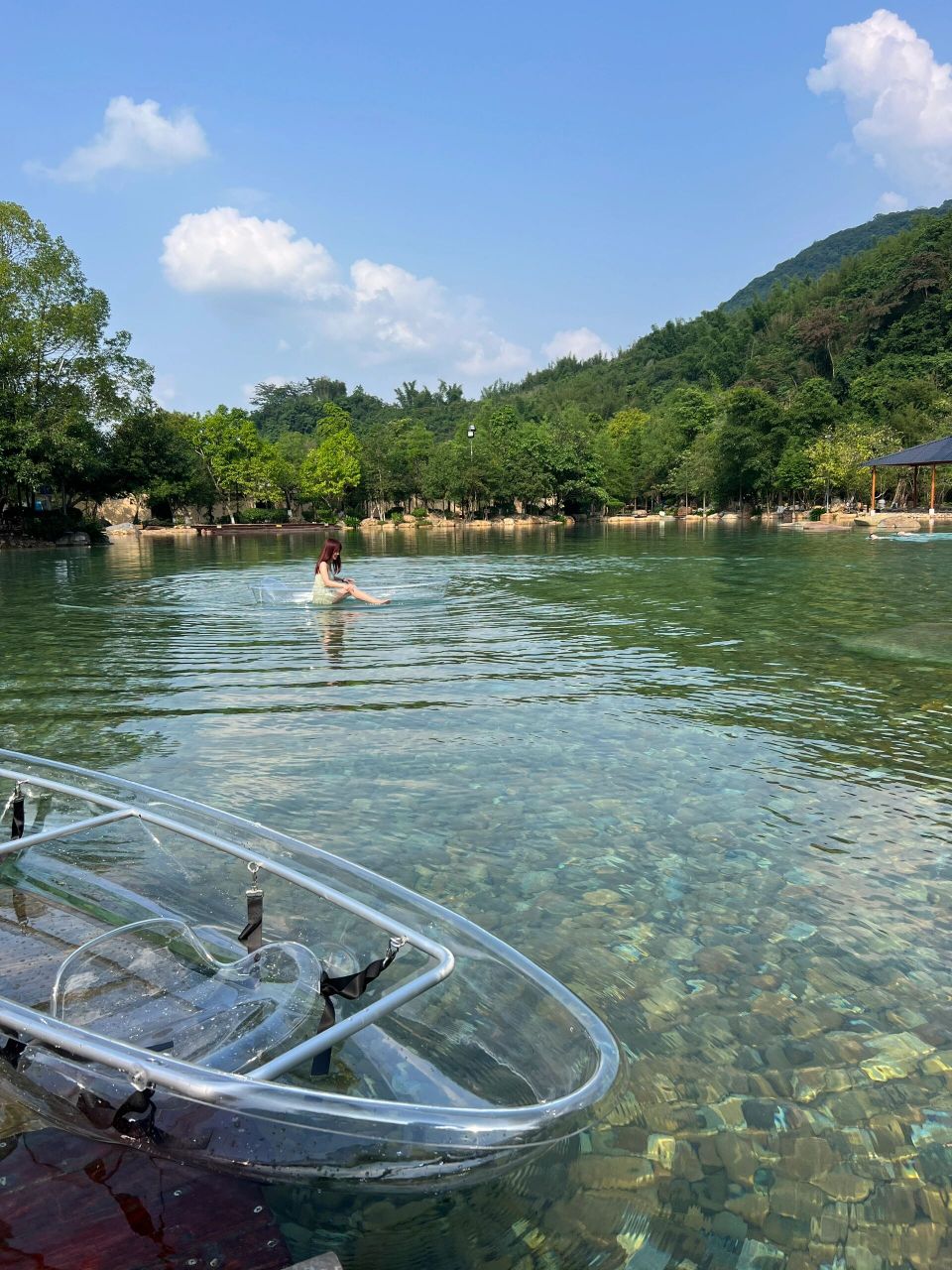 周末玩水好去处 | 冷泉滩 | 珠三角周边  冷泉滩亲子游玩非常适合放松