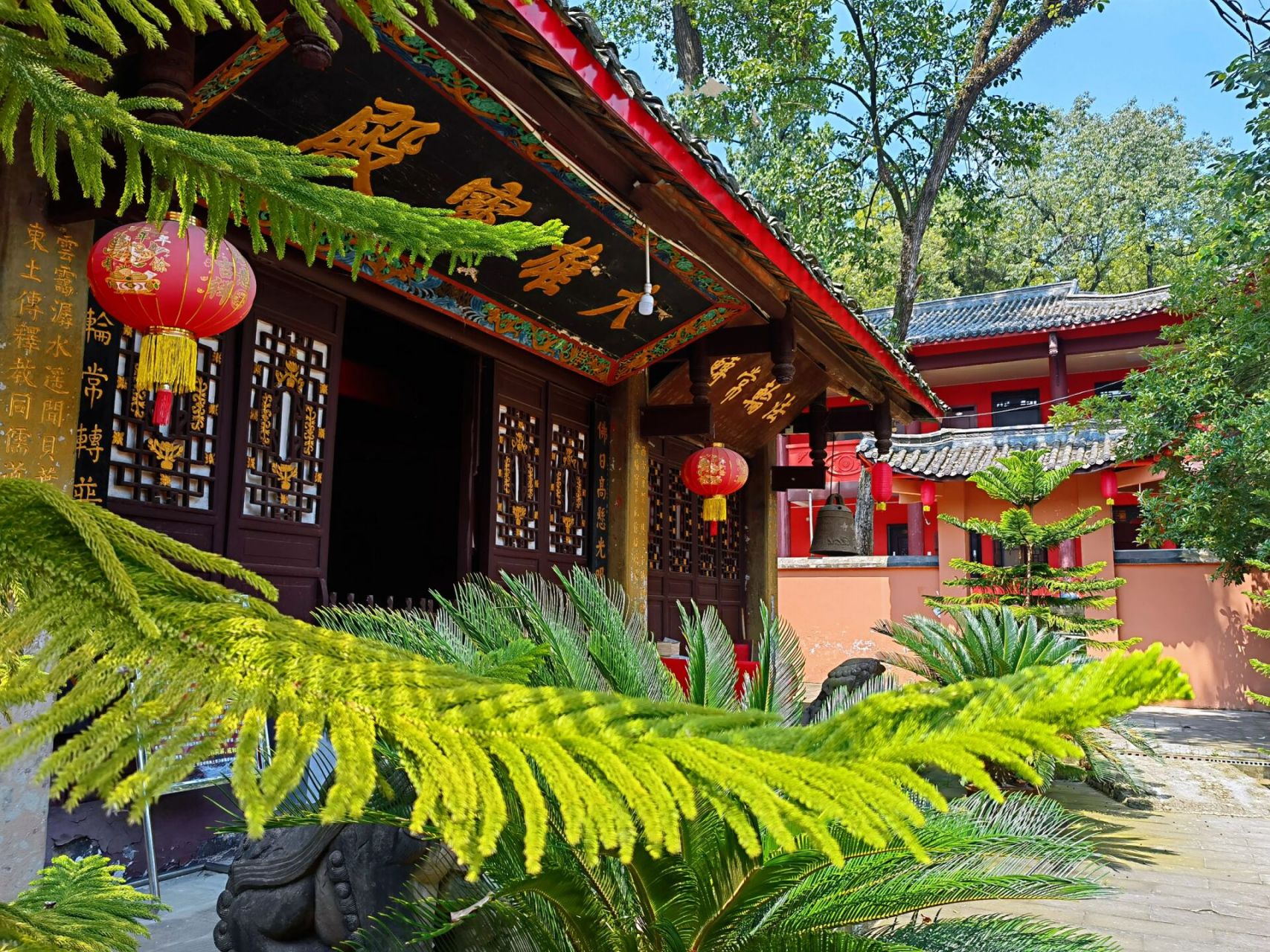 德阳罗江·宝峰寺 宝峰寺,位于德阳市罗江区白马乡.