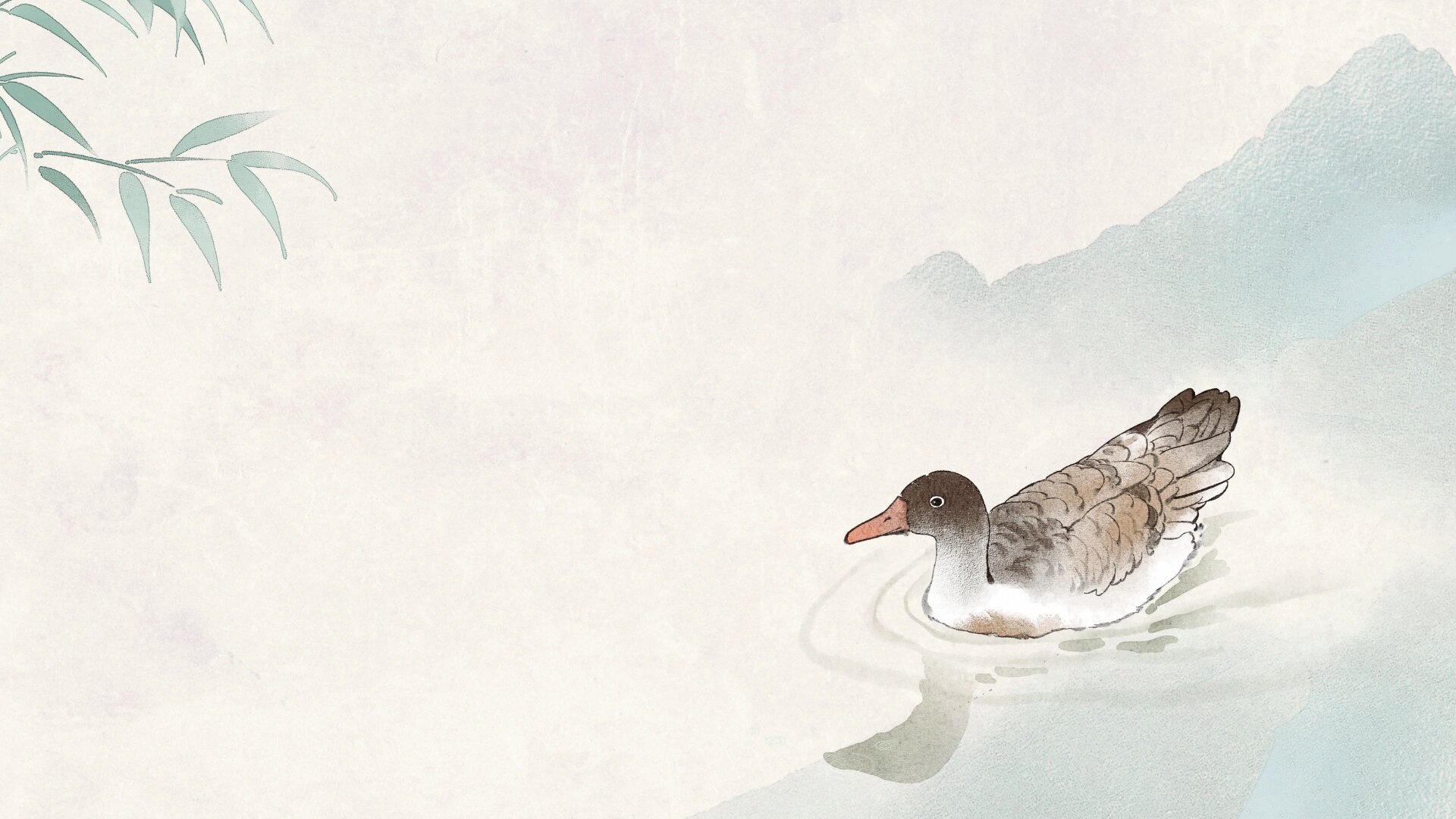 国风ppt背景图分享|清新淡雅