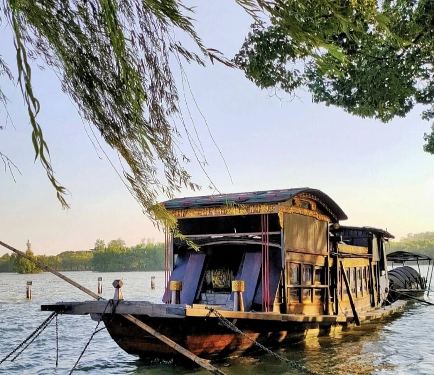 【红色智慧旅游】嘉兴南湖红船 99嘉兴南湖红船1921年7月底,中国党