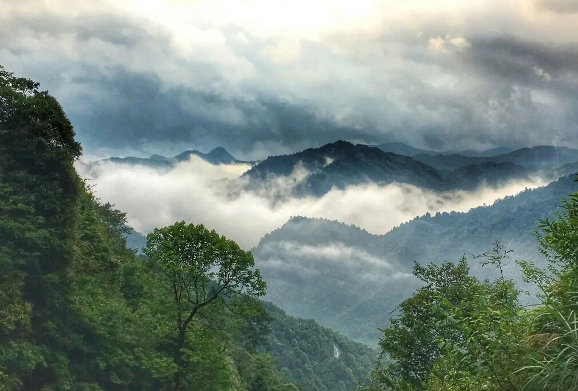 南岭九重山图片