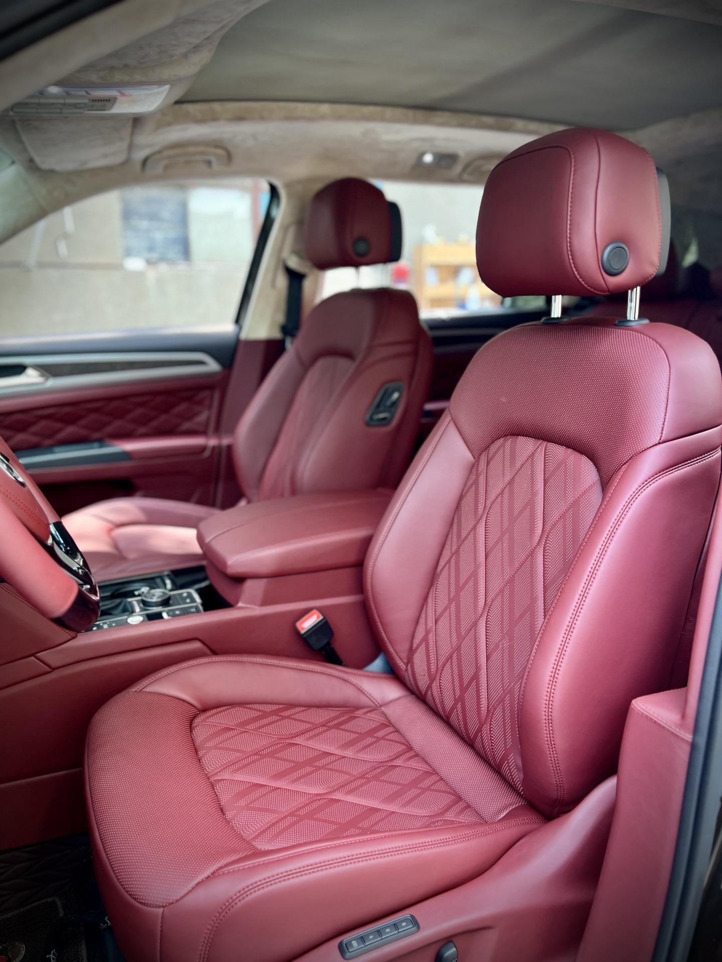 大众途昂内饰翻新案例实拍.大众途昂 汽车改装