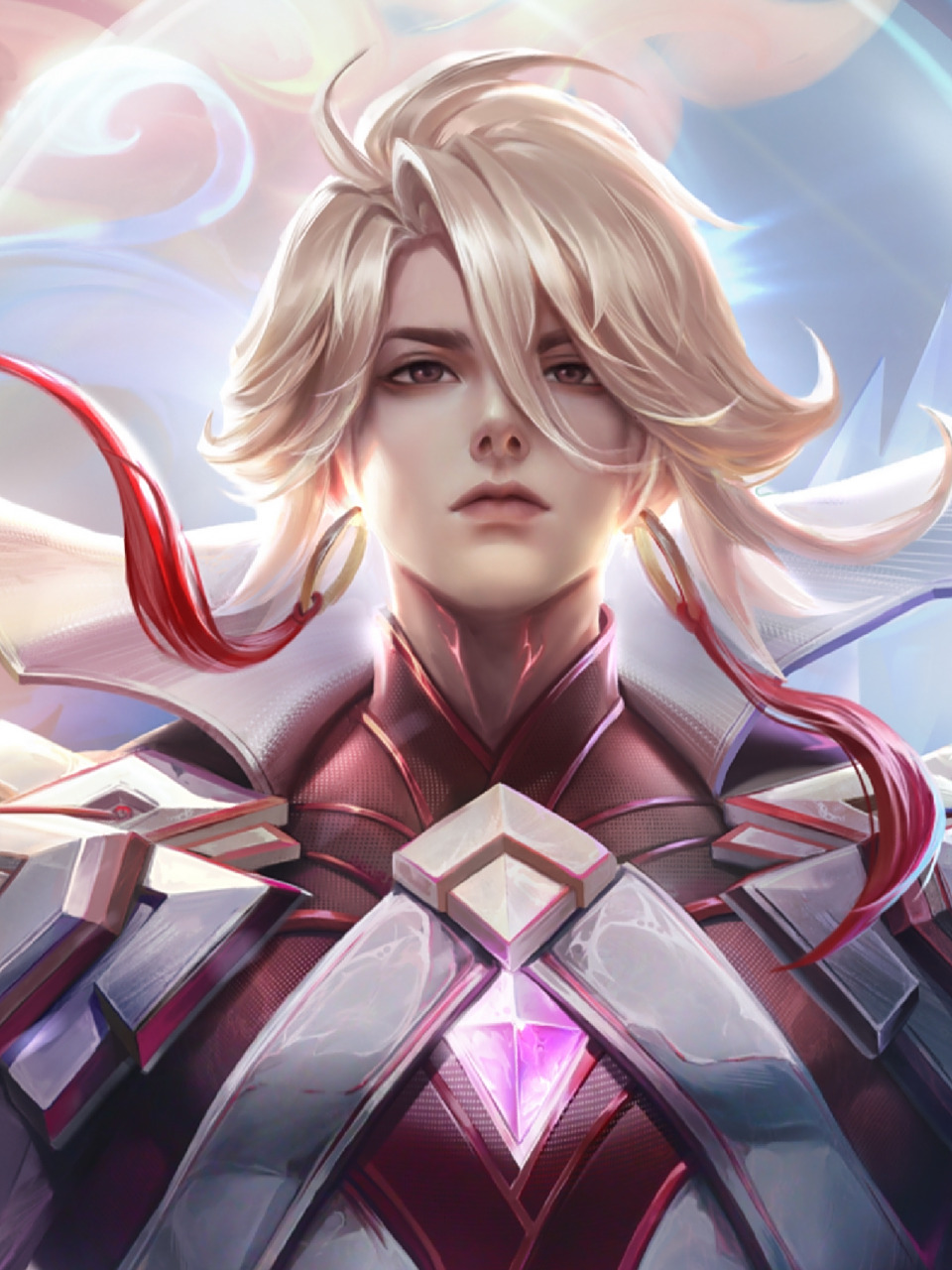 王者荣耀 李信-炽霜斩 超清无水印海报 坐拥两个天花板级别的传说皮