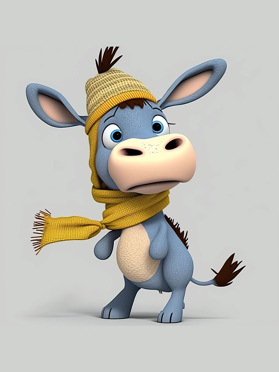 可爱的小驴来了