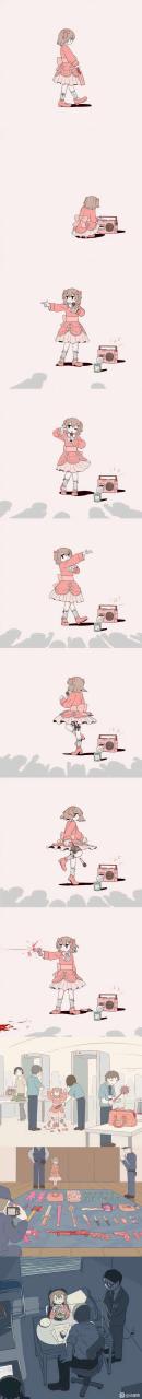 论,一脸平静唱歌跳舞的可爱少女,为何会随身携带大量"危险"物品,并