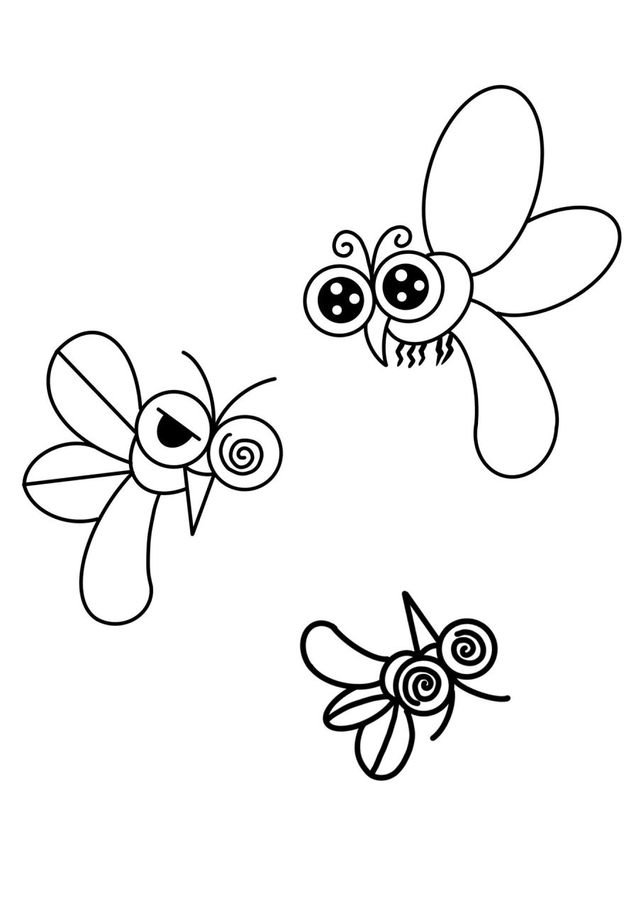 蚊子创意画,夏日灭蚊创意美术 儿童蚊子创意美术,蚊香灭蚊简笔画