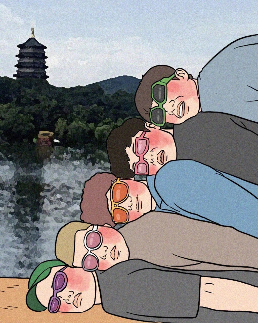 五一团建聚会沙雕拍照姿势大全91马上收藏 给大家分享一些不管是