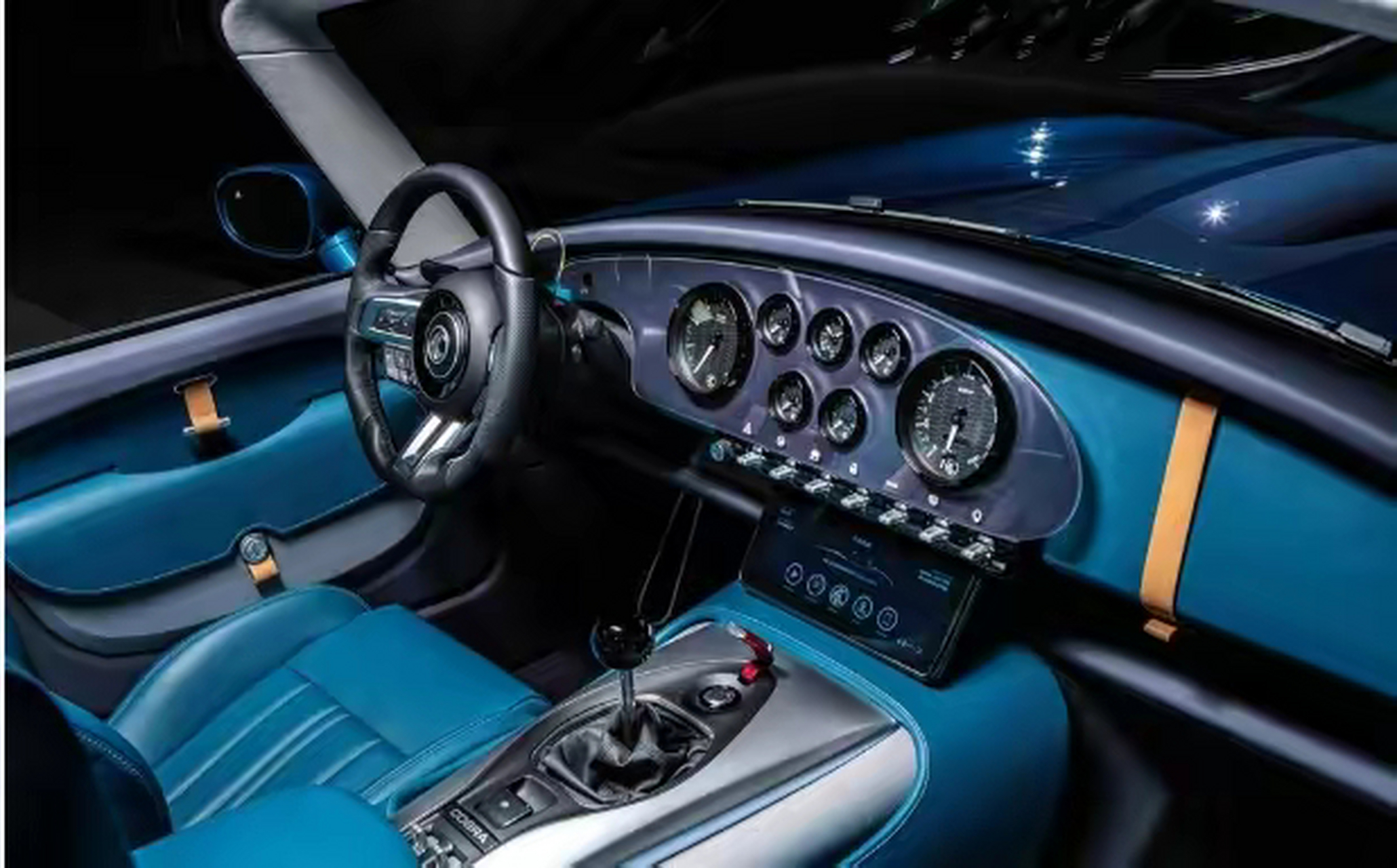 近日,英国ac汽车公司已经开始接受旗下全新两座敞篷跑车-ac cobra gt