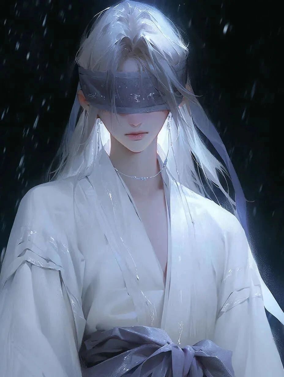 蒙眼禁欲系头像|高冷感生人勿近②