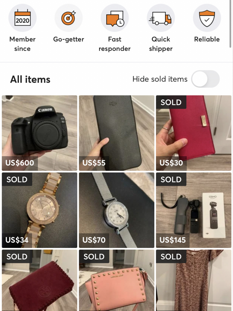 90美国卖二手闲置网站:mercari99 05我又来推荐一个非常好用的