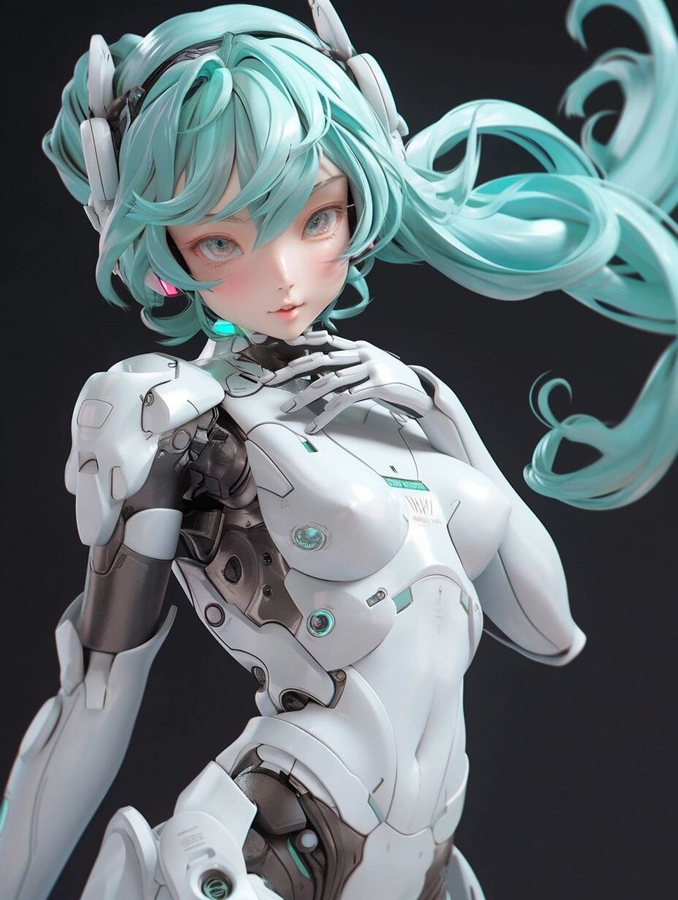 ai机甲 | 机械初音 希望官方看到能出实体哈哈!