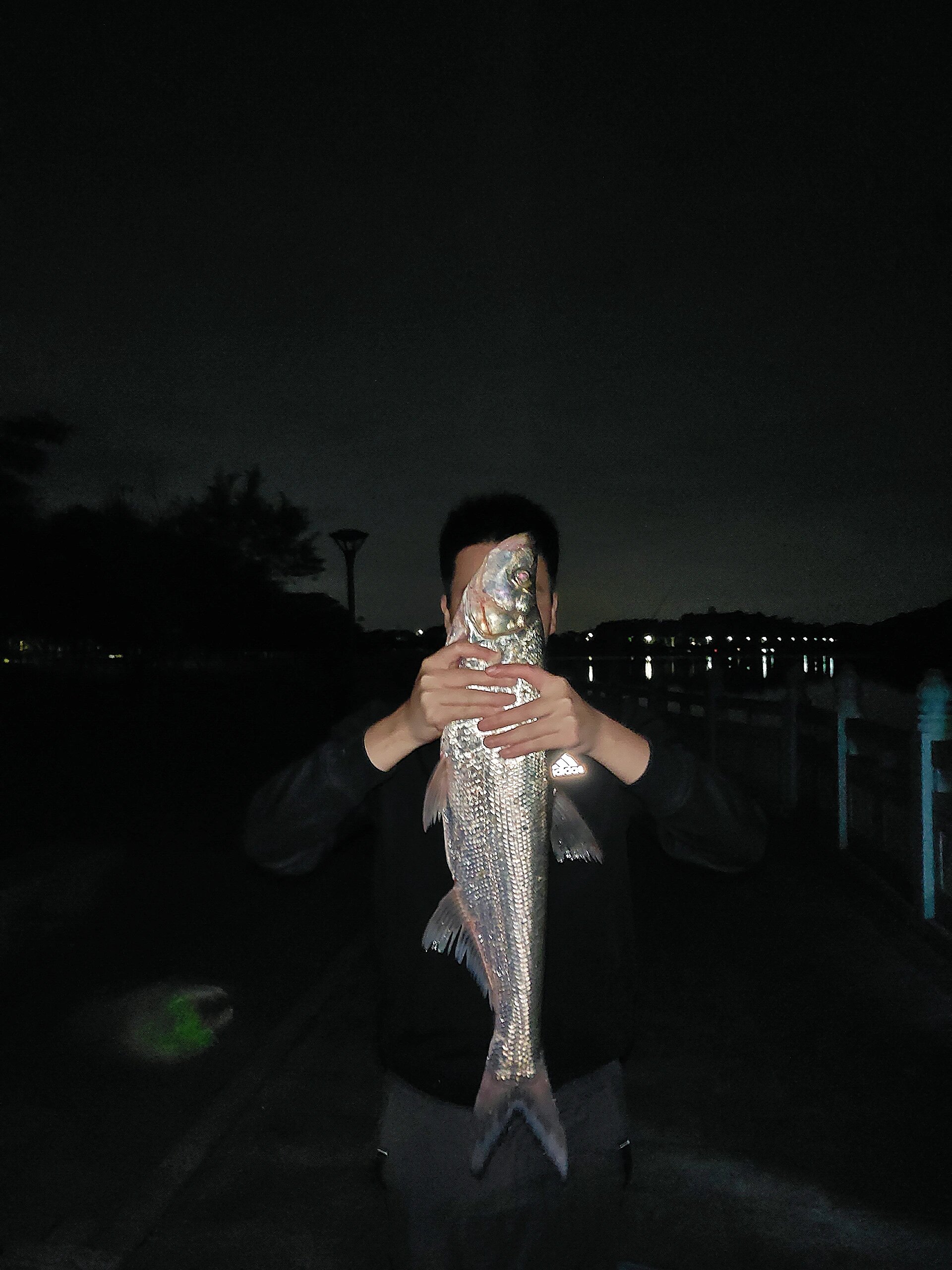 凌晨四点,夜钓翘嘴