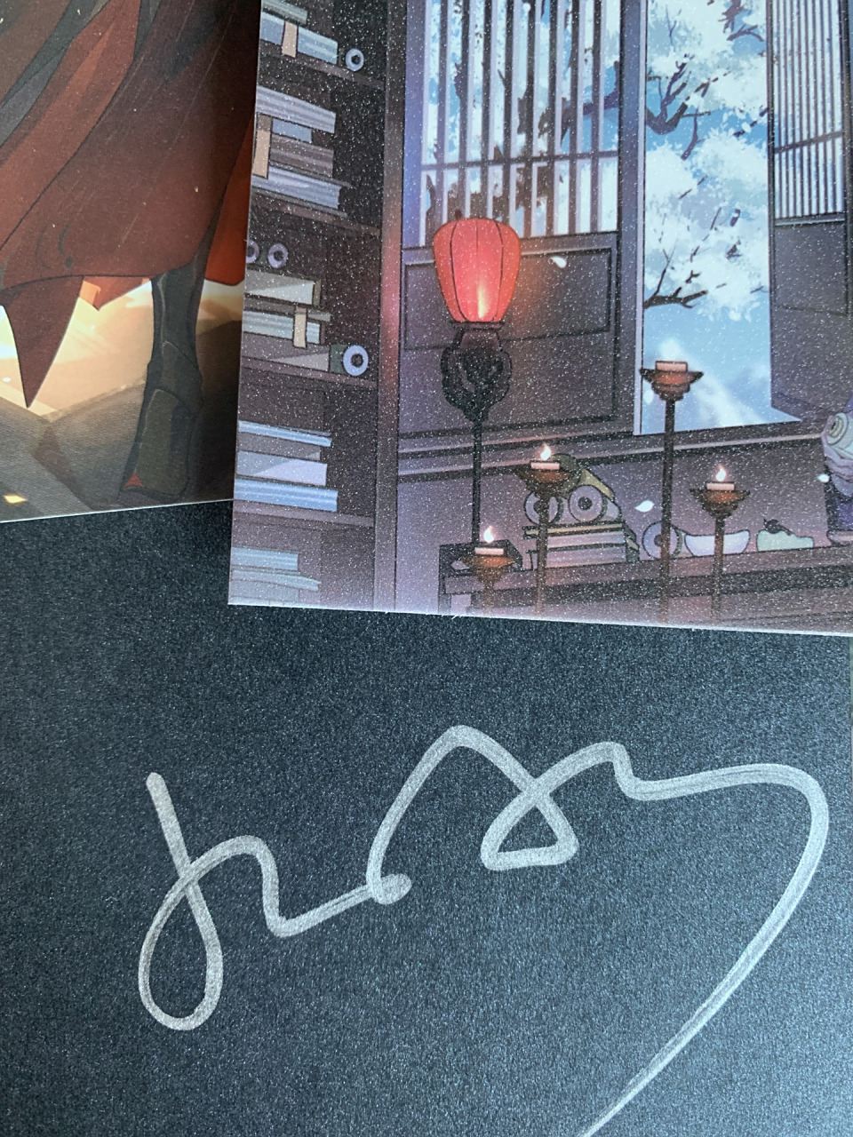 水千丞的亲笔签名哈哈哈哈9999 放个特写