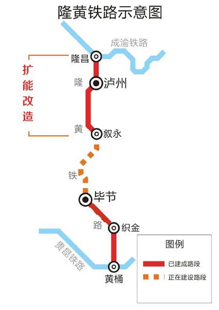 叙毕铁路路线图图片