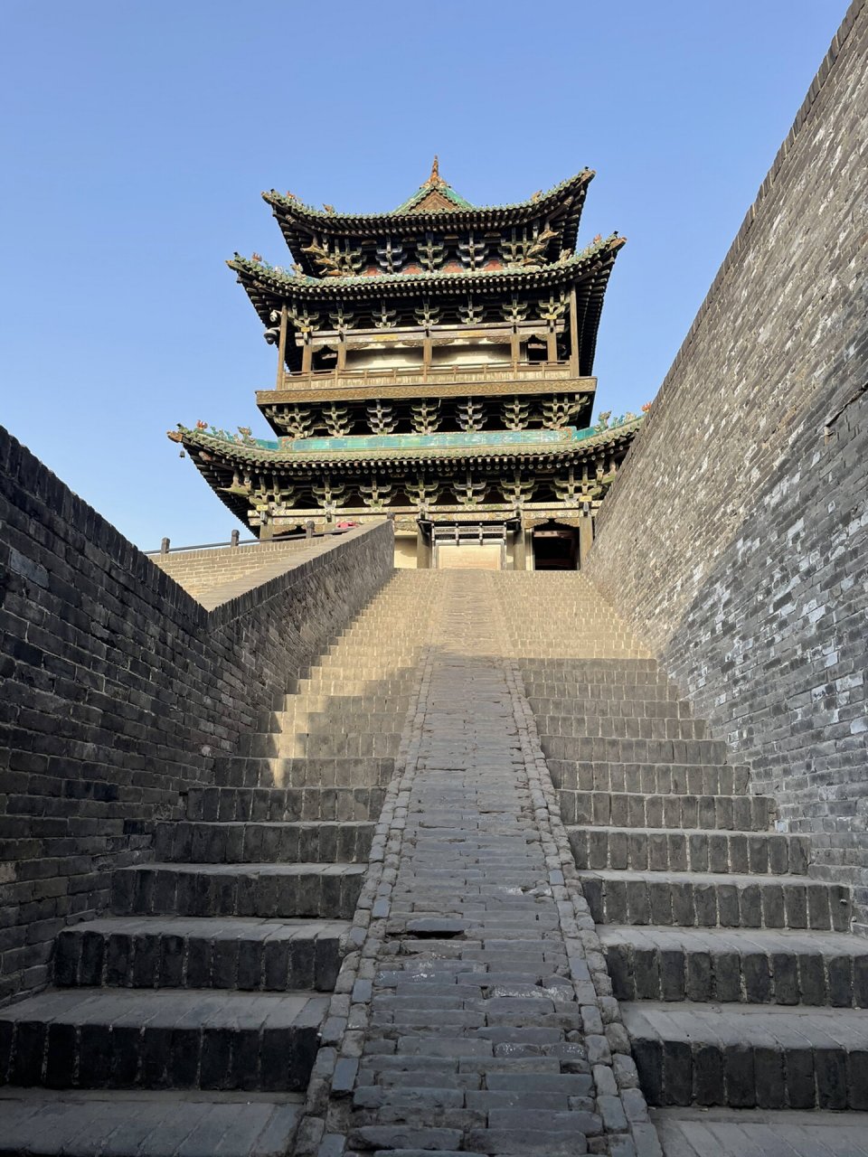 平遥古城南门:迎薰门 这是平遥古城的正南门:迎薰门