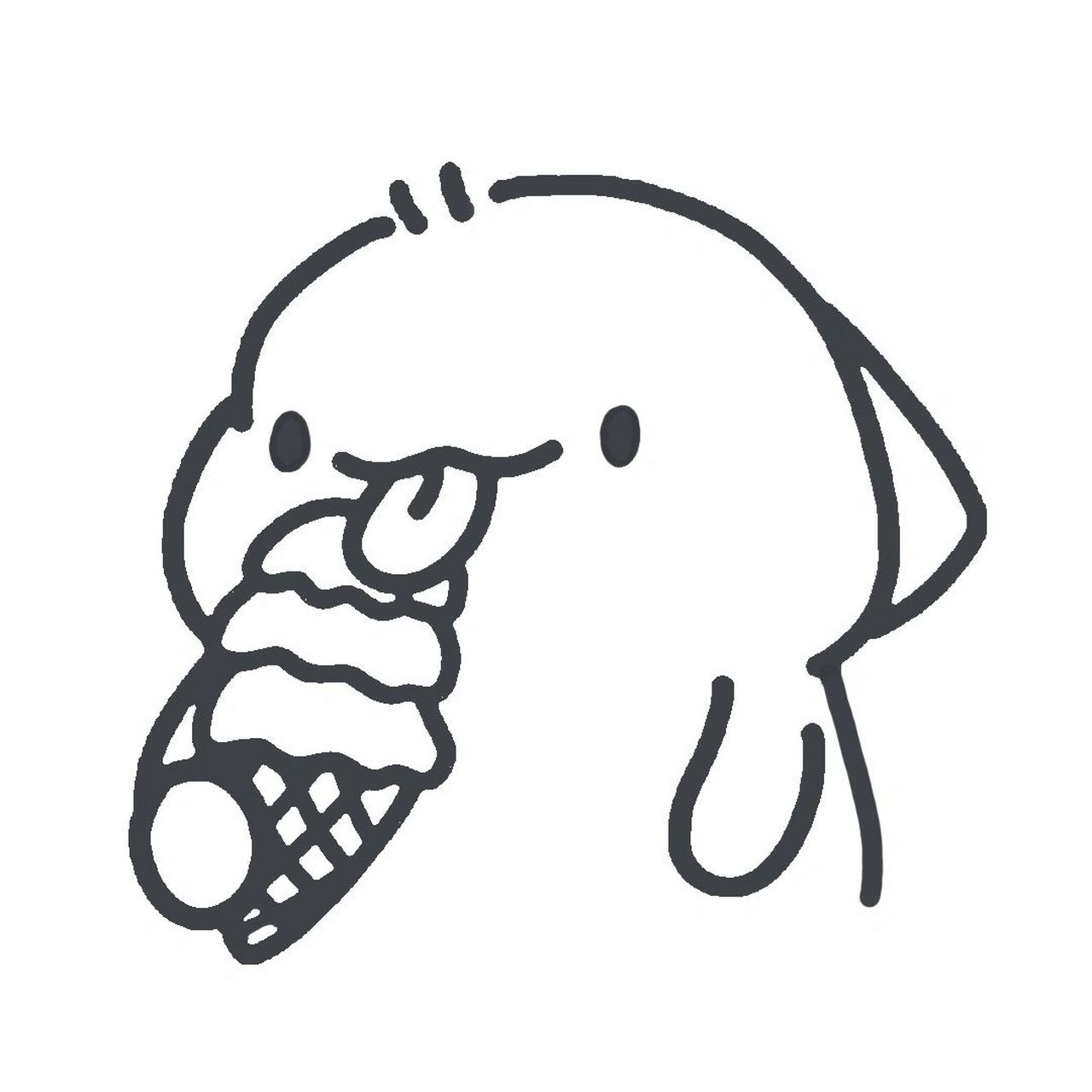 小鲨鱼00简笔画教程‖日常打卡 不管什么天气7815  记得随时带