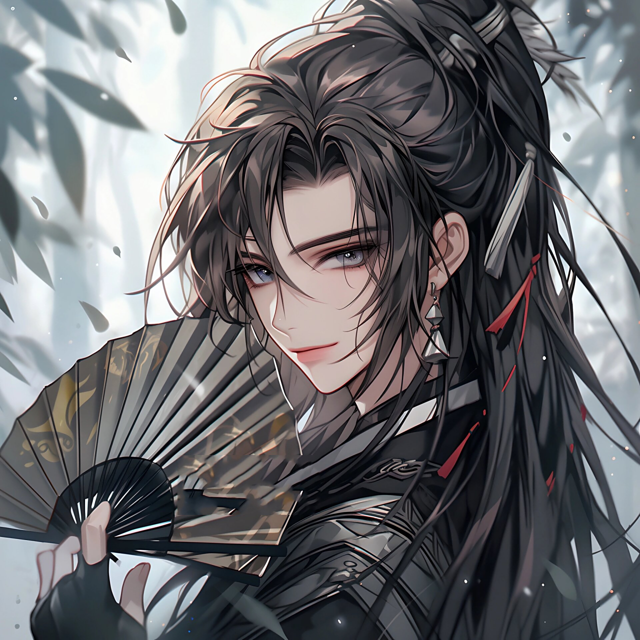 古风情侣头像|扇子一出,清凉一夏!