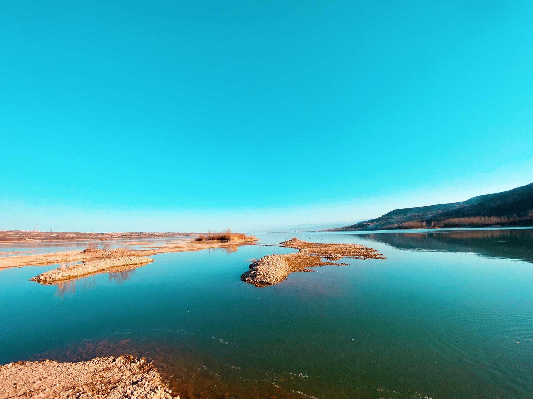 "宝鸡北海"—王家崖水库 带你去宝鸡看海 路线: 导航:陈仓区牛家滩村