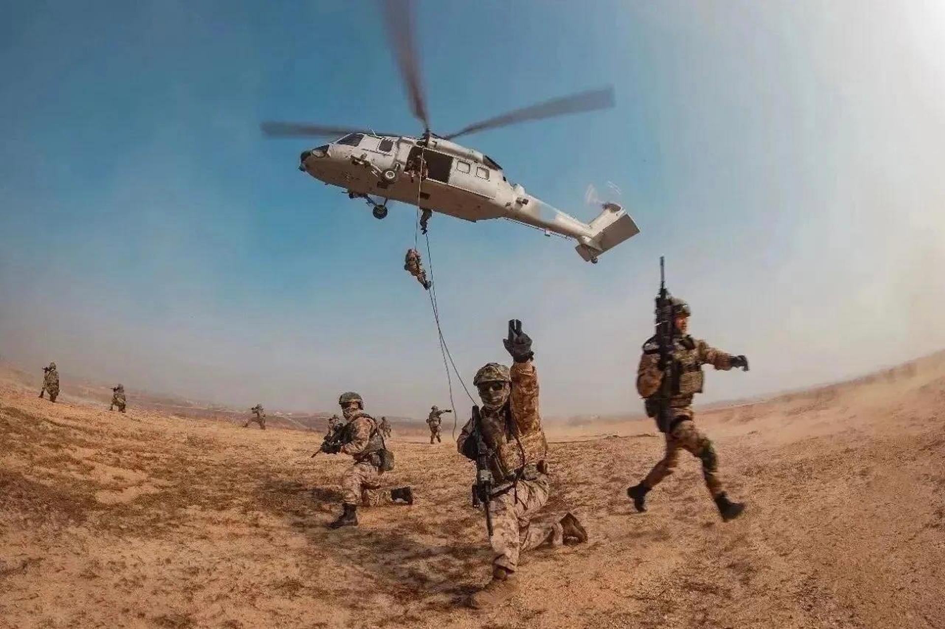 空中突击旅,太帅了!