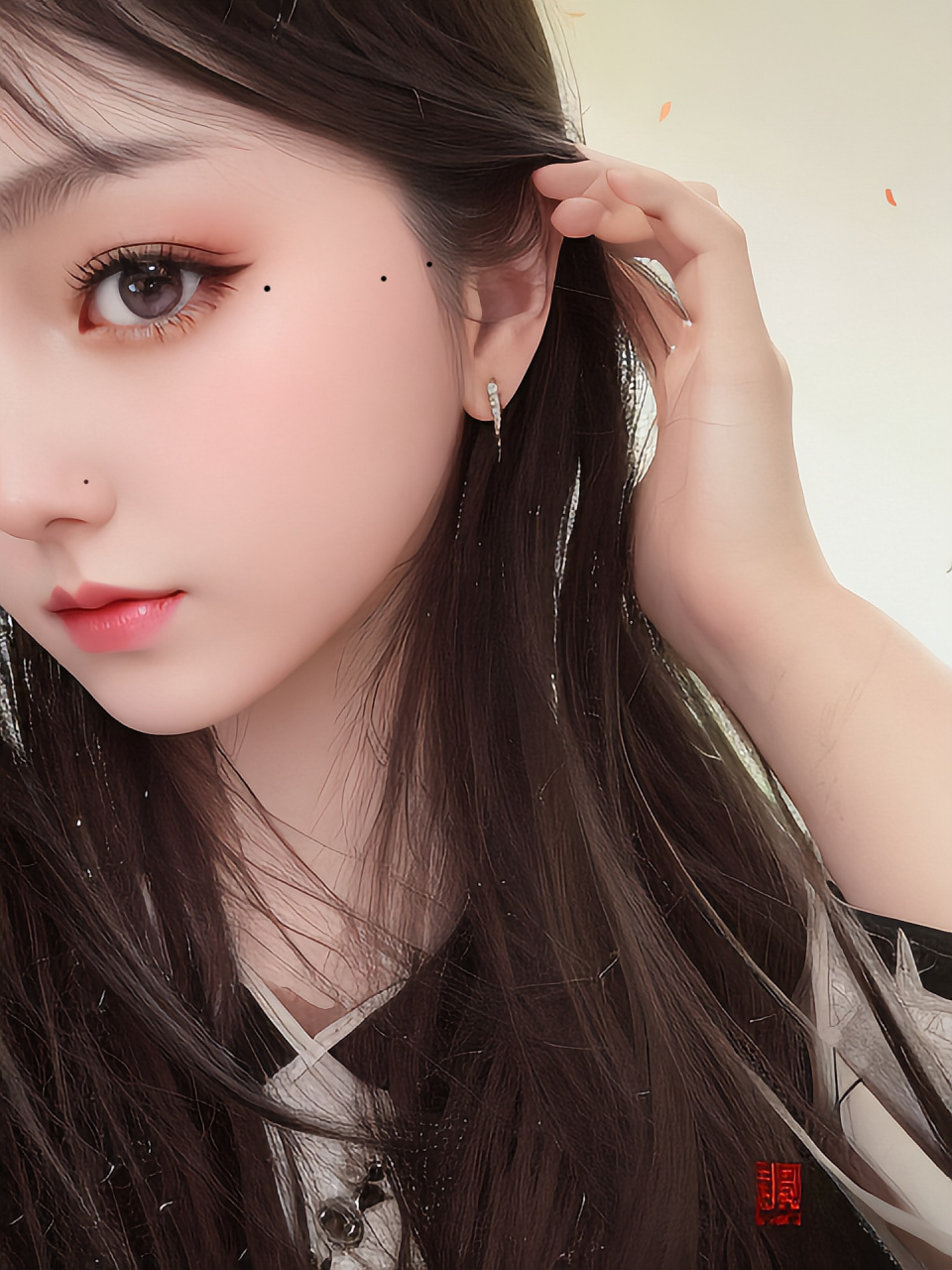 眼角的泪痣要不要点掉呢 都说泪痣不好 容易为爱所苦 为情所困 我还一