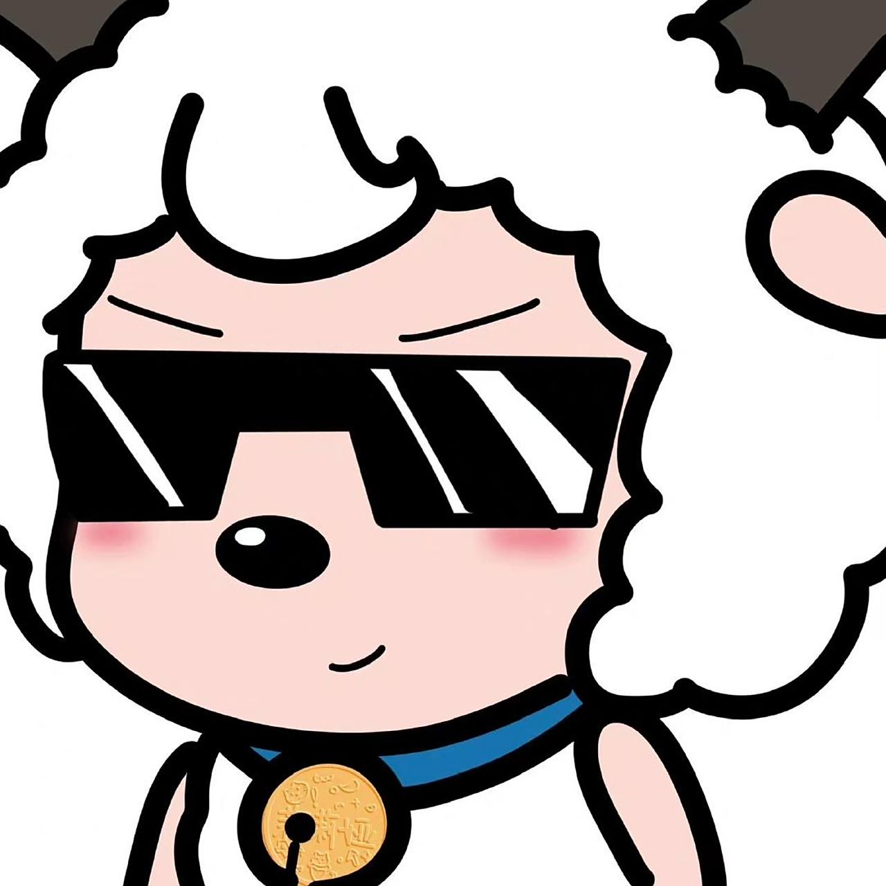 羊村墨镜系列动漫头像9815 6767