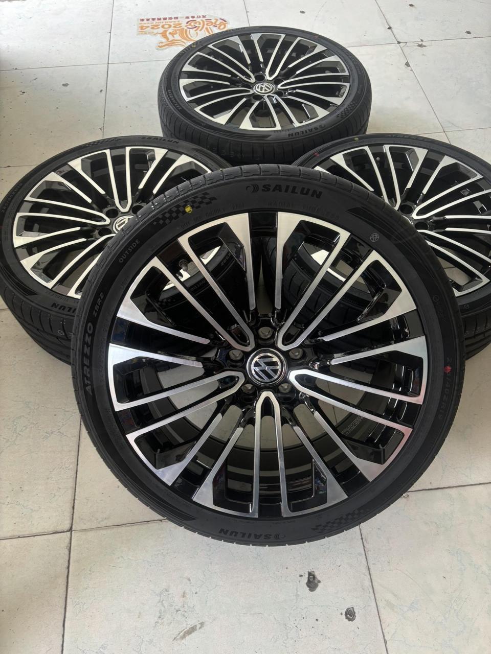 大众辉昂18寸升级19寸锻造轮毂