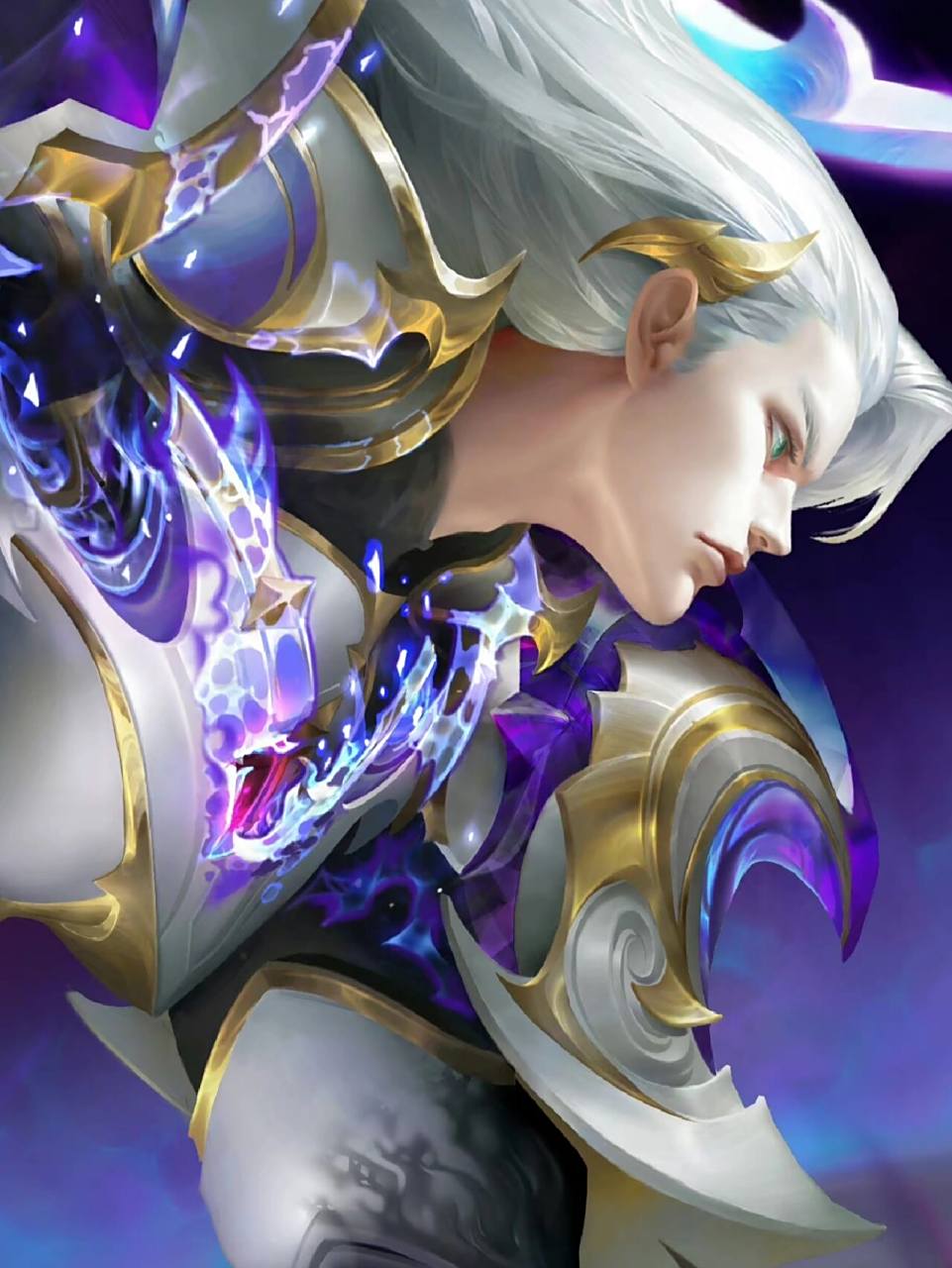 铠荣耀典藏新皮肤-银白咏叹调无水印美宣