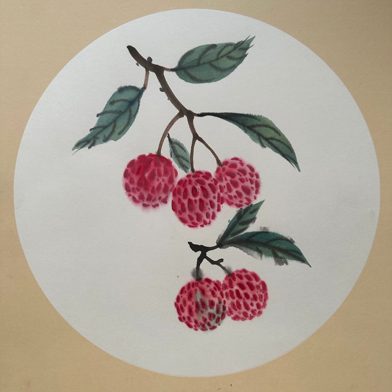 荔枝画法分解