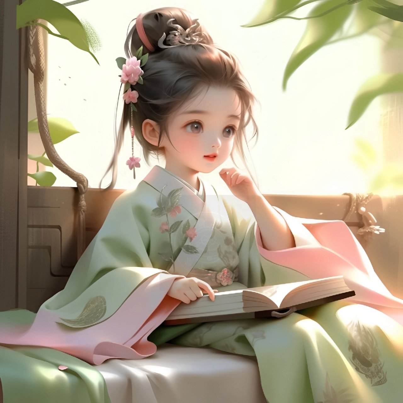 清风徐来,花开满怀‖古风头像