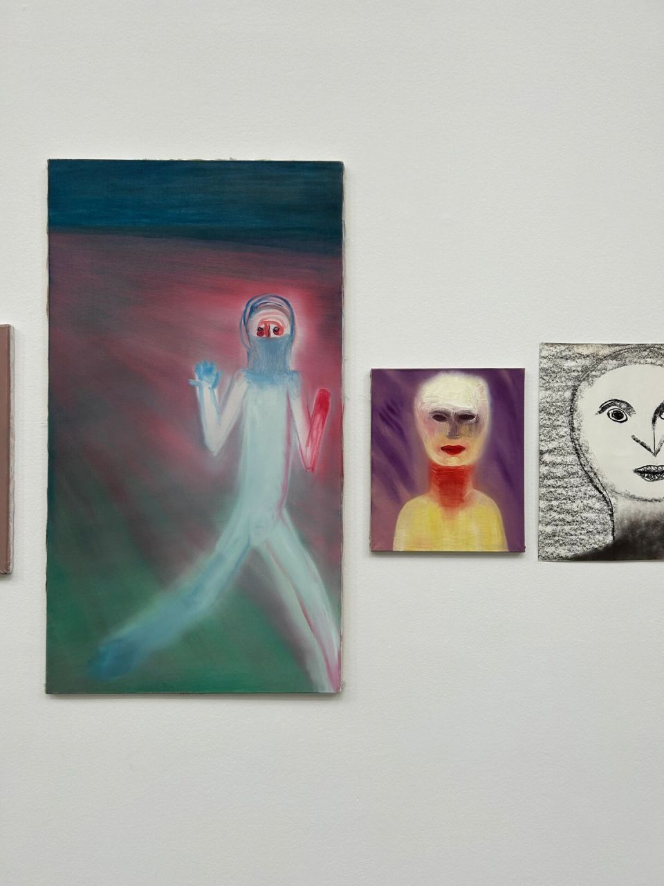 巴黎看展99"直视"miriam cahn的愤怒色彩 看了miriam cahn在东京宫