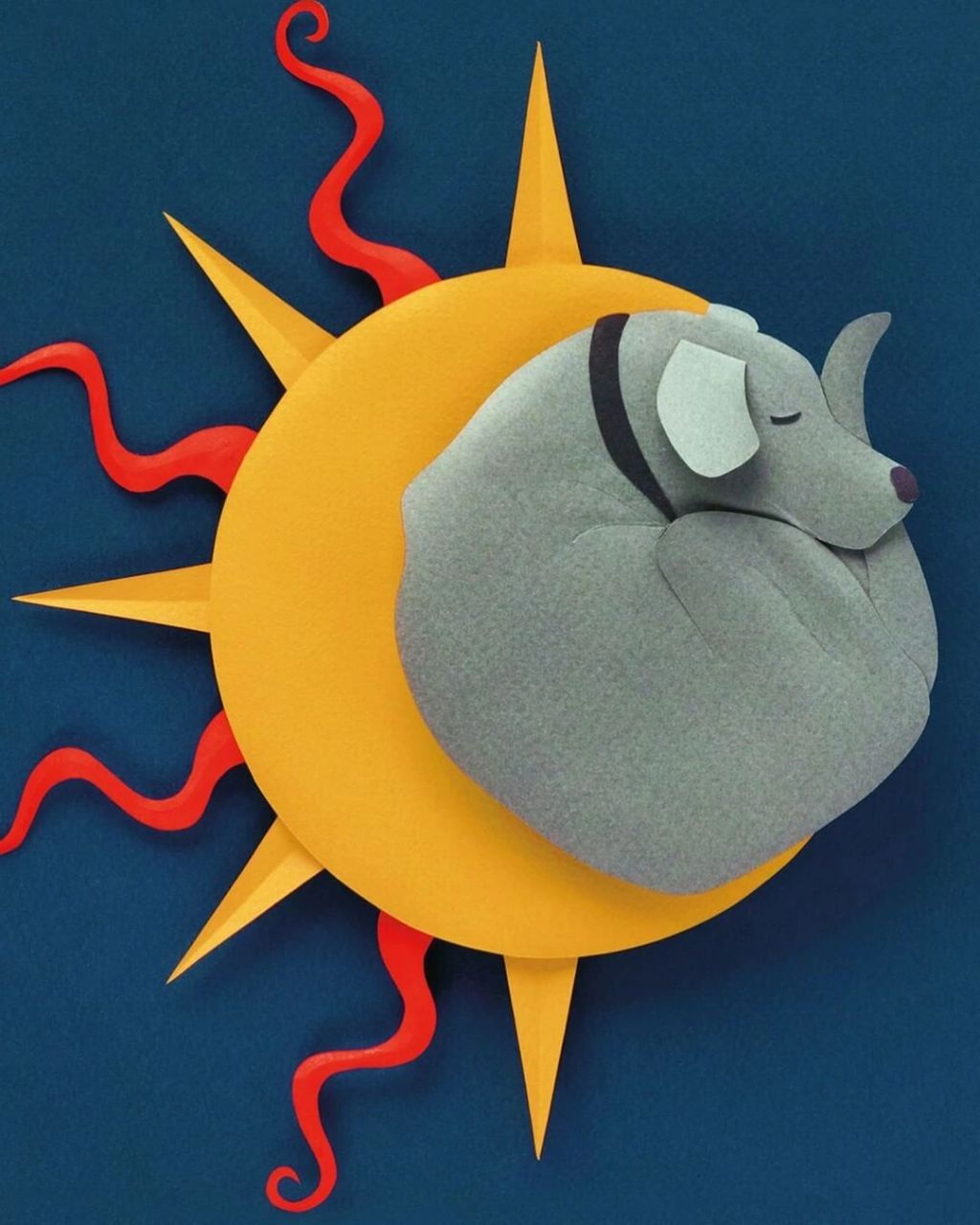 纸艺|纸浮雕:身边充满爱与阳光7715 作品分享 艺术家:tiffany