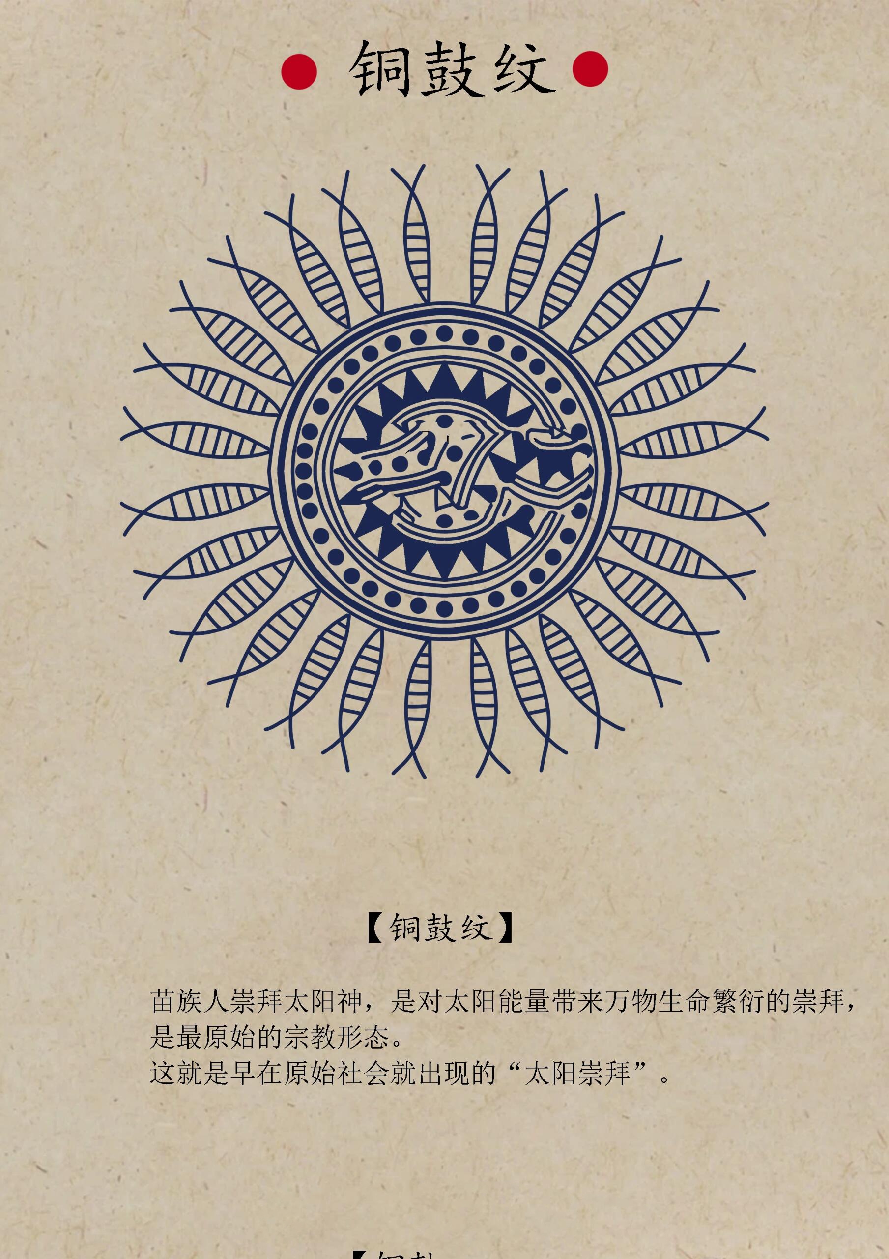 知笔墨中的文化传播者 ——知笔墨三七06 97【苗族铜鼓纹】