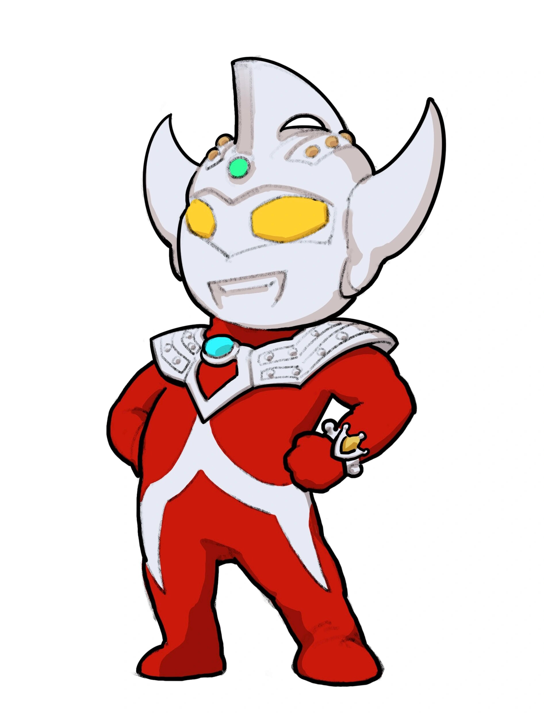 奥特曼简笔画合集