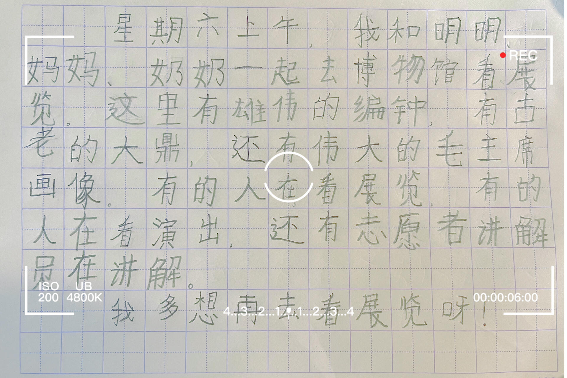 一年级作文《我多想……》