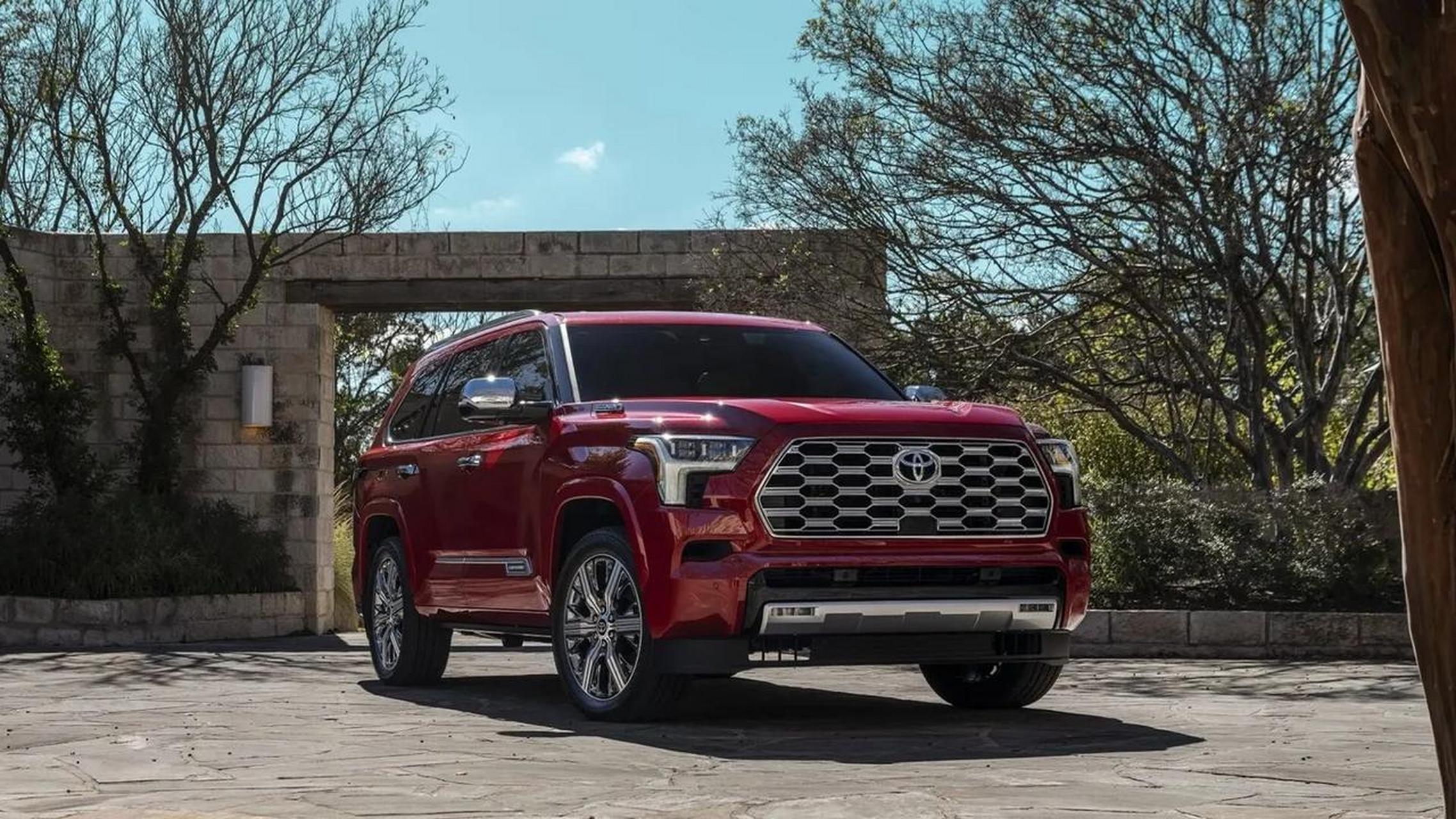 丰田全新大型全尺寸红杉suv霸气亮相, 男人的梦想大玩具,越野经典.