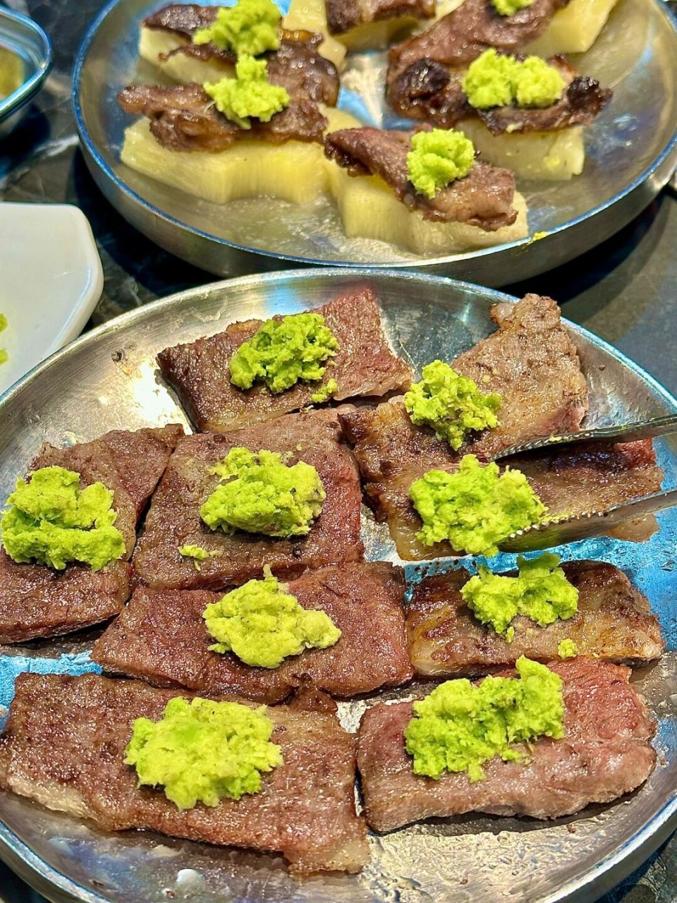 山葵烤肉…#宁波美食