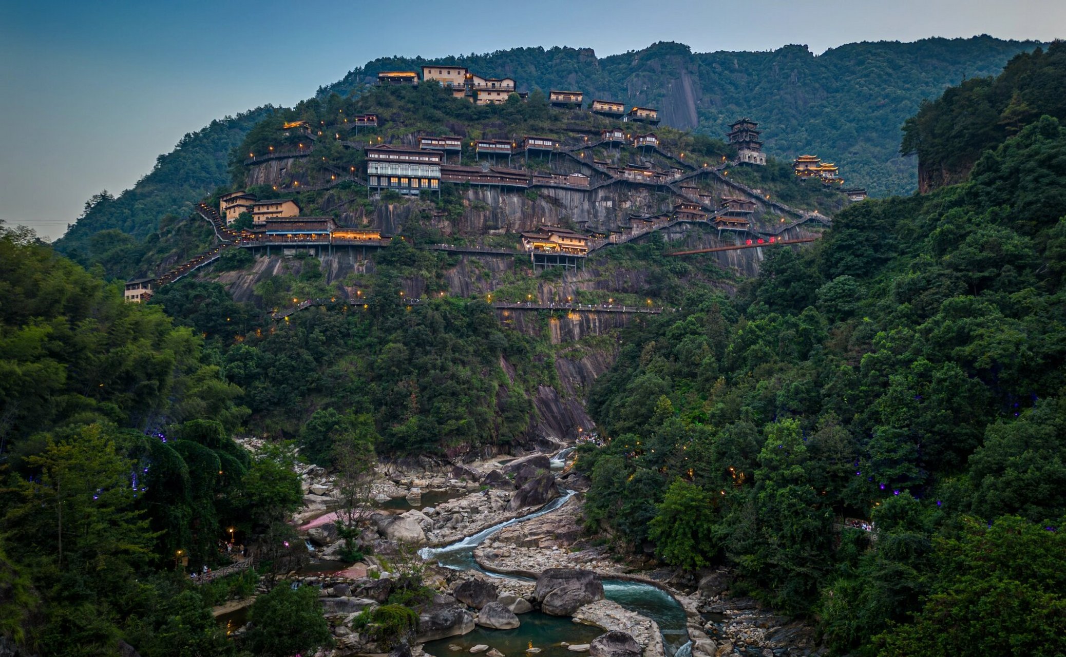 上饶·望仙谷 被朋友圈问爆了的小众景点 周末和朋友一拍即合从上海